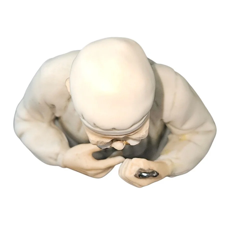 Vintage Andrea by Sadek Hand-painted Porcelain Dentist‎ Figurine Made in Japan